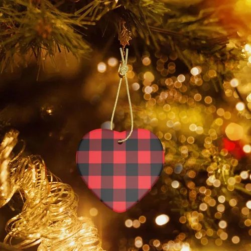 Vista 6 de Adorno de Navidad personalizado, añade tu imagen/foto/texto, adorno colgante de cerámica de Navidad, decoración del árbol de Navidad, colgante