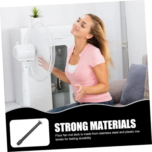 Vista 3 de Zerodeko Extensión de barra de soporte de ventilador de pedestal para ventiladores de piso, estable y compatible con varillas de soporte, varios