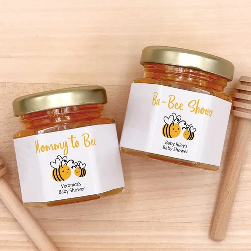 Vista 6 de Best Day Ever Spot Regalos de miel para baby shower, baby shower con temática de abejas, recuerdos de baby shower, recuerdos de miel, mini frasco