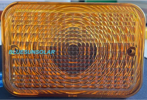 Vista 4 de BLUESUNSOLAR 1 lente ámbar LVU18745 de repuesto de lente de luz trasera para John Deere Tractor 1023E 1025R 1026R 2025R 2027R 2032R 2038R 2305 2320