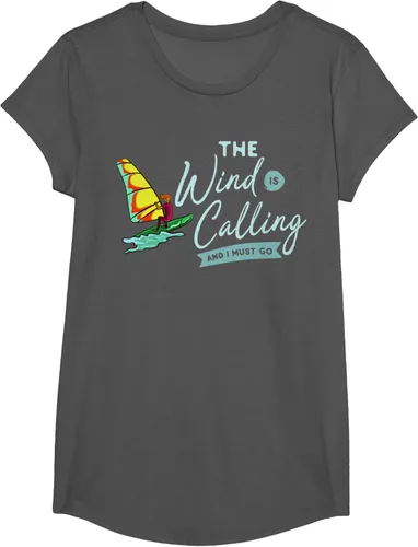 Vista 30 de Windsurfing Board Camiseta Windsurfer, Negro