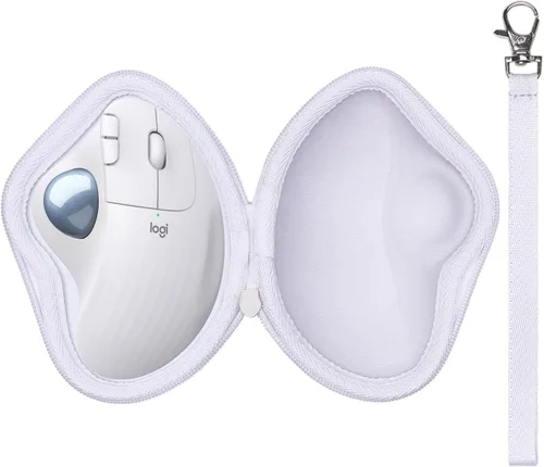 Vista 10 de LTGEM - Funda para mouse inalámbrico Logitech Ergo M575S/M575 Negro