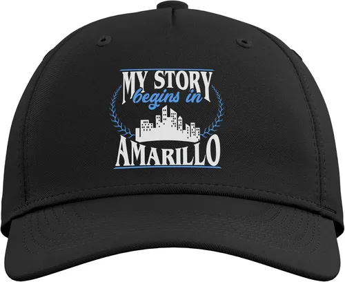 Vista 2 de Born in Amarillo Adjustable Baseball Hat