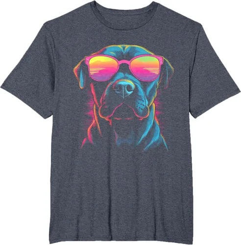 Vista 62 de Pit Bull Mom Dog Lover Colorido Artistic Pitbull Owner - Camiseta para mujer, Negro