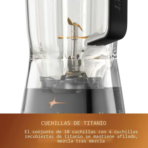 Vista 5 de Oster Extreme Mix Licuadora, Licuadora de Encimera de Alta Velocidad de 1500 Vatios con Jarra de 64oz y Programas Automáticos, Perfecta