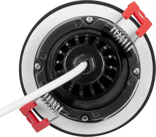 Vista 6 de NICOR Lighting DGD311203KRDBK - Focos empotrados LED, color negro