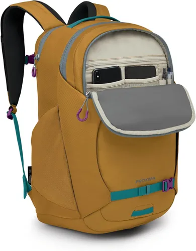 Vista 7 de Osprey Proxima - Mochila para portátil Campus de 30 L, color marrón marrón (Barley Brown)
