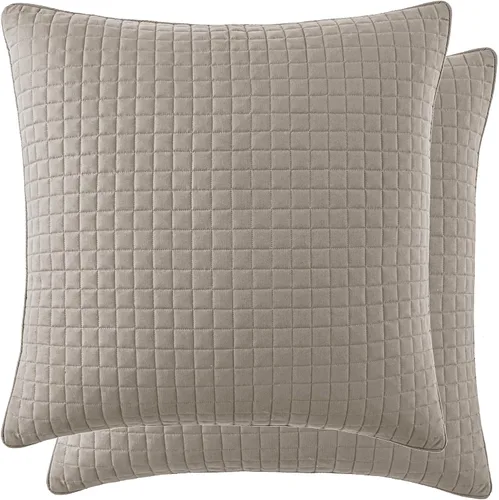 Vista 67 de Fundas Southshore Fine Linens Vilano Springs, para almohada, acolchadas, Microfibra, Pizarra, 20" x 36" 15 - Pizarra