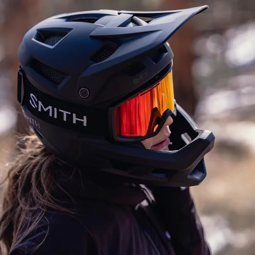 Vista 5 de Smith Mainline - Casco de ciclismo de montaña para adultos, cobertura Koroyd + tecnología MIPS para hombres y mujeres, visera ajustable