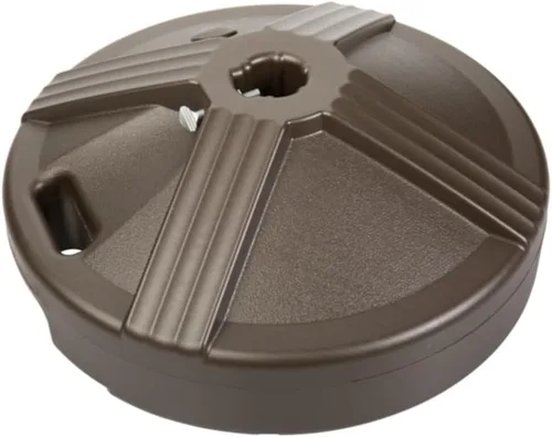 Vista 8 de US Weight Base de sombrilla duradera de 50 libras diseñada para ser utilizada con una mesa de patio
