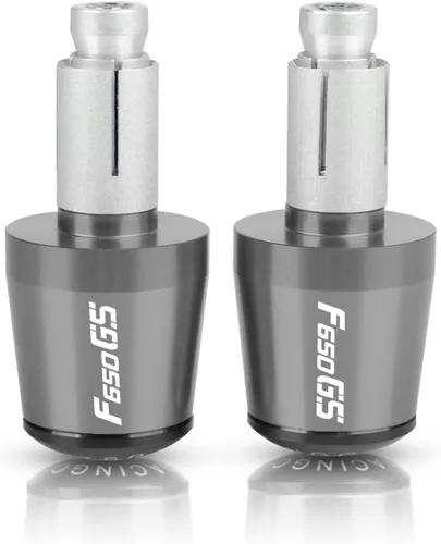 Vista 4 de Accesorios de motocicleta 7/8 "0.866 in manillar empuñaduras manillar tapa de extremo para BMW F650GS F 650 GS 2000-2005 2001 2002 2003 2004
