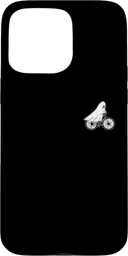 Vista 30 de iPhone 11 Pro Ghost Riding Bicicleta, disfraz de Halloween Ghoul Biker Ciclista caso