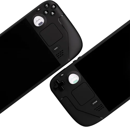 Vista 25 de PlayVital Thumb Grip Caps for Steam Deck LCD, Silicone Thumbsticks Grips Joystick Caps for Steam Deck OLED - Chubby Panda