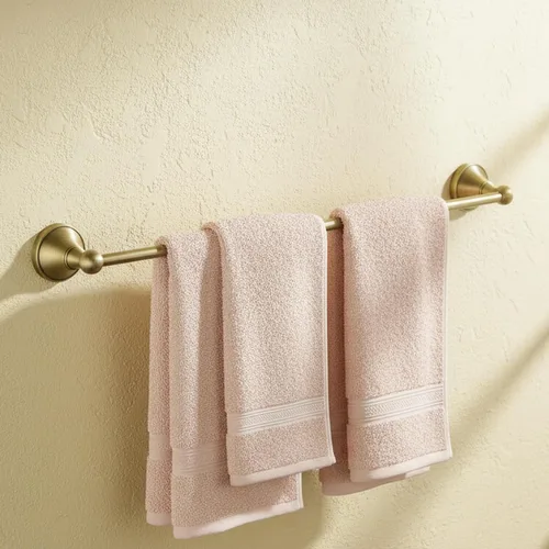 Vista 8 de Flybath Juego de 4 piezas – Soporte para papel higiénico, gancho para abrigo, anillo redondo para toallas y toallero de 24 pulgadas montado