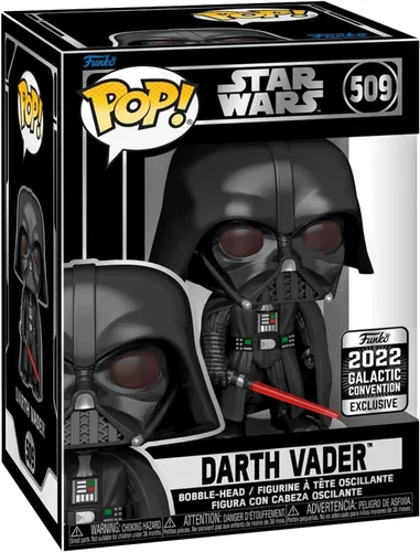 Vista 2 de Funko Figura de vinilo POP de Star Wars Exclusivo de la Convención de Darth Vader