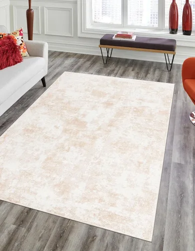 Vista 9 de Unique Loom Eos Collection - Alfombra rectangular de 2 pies x 3 pies 1 pulgada, color rosa clavel y marfil