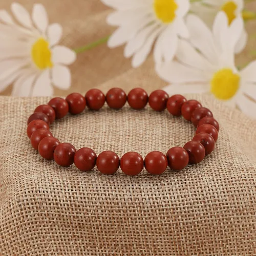 Vista 114 de Crystal Vibe Pulseras de cuentas de 0.315 in para mujeres y hombres, pulseras de cristal con piedras preciosas naturales, tamaño elástico ajustable