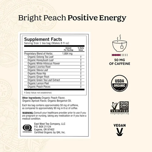 Vista 3 de Yogi Energy Variety (paquete de 3) Muestra orgánica y juego de regalo de té, contiene cafeína, 48 bolsas de té