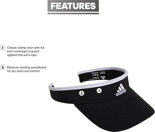 Vista 14 de adidas Visera Match para mujer