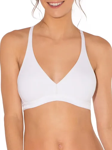 Vista 4 de Fruit of the Loom Bralette de algodón sin aros para mujer
