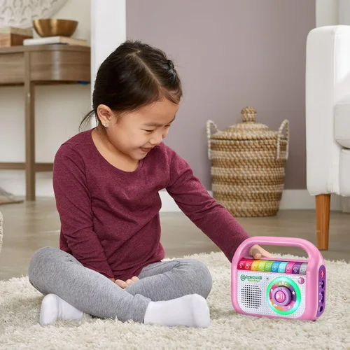 Vista 13 de LeapFrog Let's Record! Reproductor de música, Rosa
