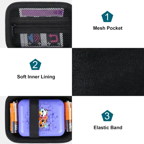 Vista 3 de Canboc Estuche de transporte para Wizarding World Harry Potter Bitzee Juguete interactivo digital para mascotas, Bitzee Disney/Bitzee Magicals Bolsa