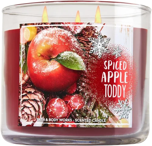 Vista 2 de Bath & Body Works, Vela de 3 mechas, bálsamo fresco