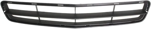 Vista 5 de Evan-Fischer Rejilla de parachoques compatible con Chevrolet Malibu 08-12 Front Center Textured Negro