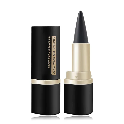 Vista 3 de 2PCS Profesional Preciso Árabe Aduanas Larga Desgaste Gel Negro Eyeliner Eye Liner Pen