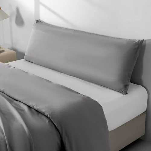 Vista 33 de Paquete de 2 fundas de almohada de microfibra tamaño estándar con cremallera, fundas de almohada color beige, suaves y cómodas, no se encogen Beige