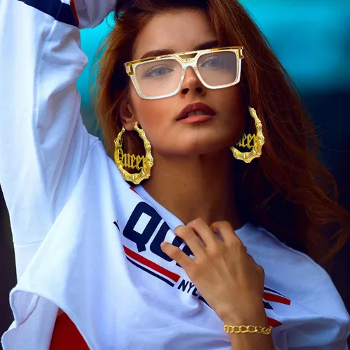 Vista 7 de Kit de disfraz de reina de hip hop de los años 80 y 90, accesorios para mujer, rapero, DJ