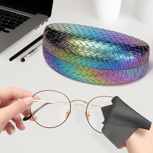 Vista 6 de molshine Estuche rígido para lentes de sol, funda clásica para gafas de sol y lentes