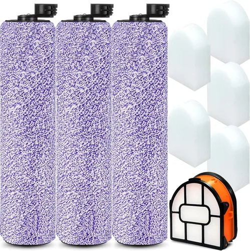 Vista 10 de Paquete de 4 cepillos y filte de repuesto WDB1F2 para aspiradora Shark WD101 WD201 WD100 WD200 AW201 WD200C WD201C WD101C AW261 wd160 HydroVac XL 3