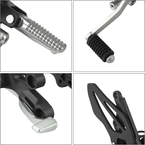 Vista 8 de TCT-MOTORPARTS Soporte de pedales de descanso para conductor delantero para YAMAHA YZF-R7 YZF R7 2022-2024