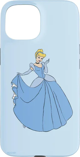 Vista 6 de Disney Funda para iPhone 17 con diseño de princesa Cenicienta en azul