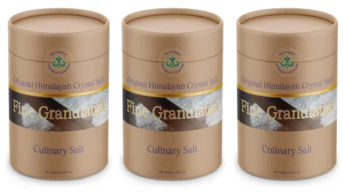 Vista 9 de Cristal de sal original del Himalaya, sal culinaria granulada fina para cocinar, preparar alimentos y salud con 84 minerales traza (1 paquete)