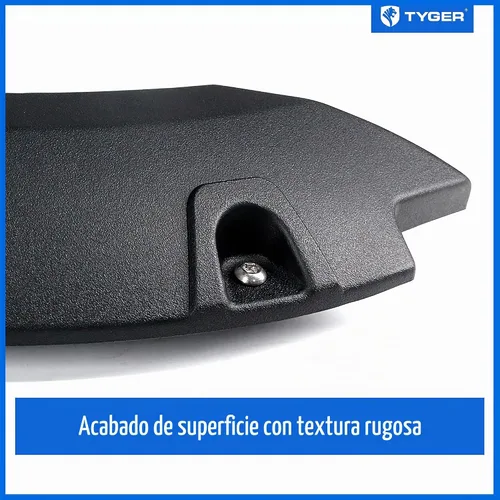Vista 4 de Tyger Auto Fender Flare compatible con Ford F-150 2004-2008 (excluye Heritage); Lincoln Mark LT Fleetside 2006-2008, estilo remachado de pernos