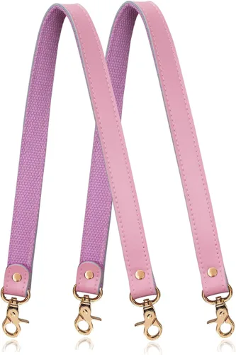 Vista 50 de Allzedream - Bolsa de hombro de repuesto de lona de cuero auténtico, 2