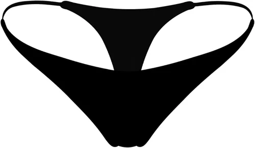 Vista 5 de ETAOLINE Bragas de tanga para mujer, parte inferior atrevida, color liso, tanga