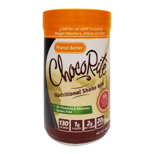 Vista 7 de ChocoRite Protein Chocolate Supreme Shake Mix, Chocolate Supreme, 15.3 onzas