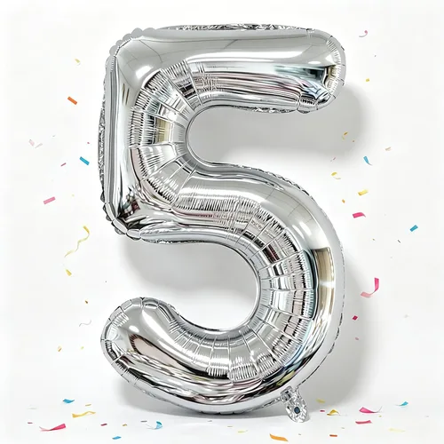 Vista 228 de Globos grandes de 40 pulgadas de números del 0 al 9, globos numéricos para decoración de fiesta de cumpleaños, globos de helio de aluminio