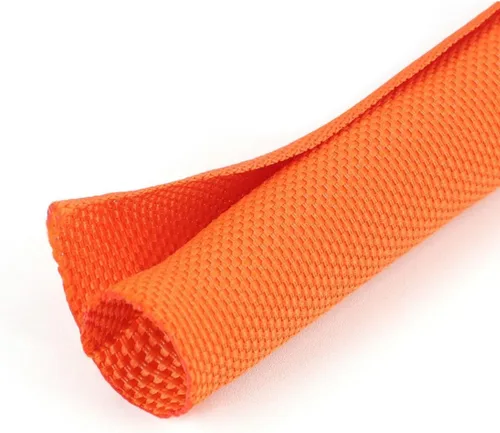 Vista 10 de Funda de gestión de cables trenzada dividida de 1/2 pulgada para cable USB, cable de alimentación, cable de audio y video, protector de cable
