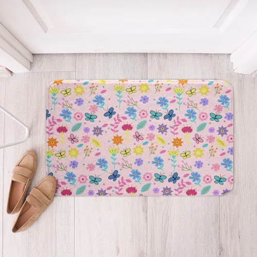 Vista 8 de Alfombras de baño de bailarina para niños, diseño de estrellas y corazones con notas musicales, decoración de habitación de niñas y mujeres
