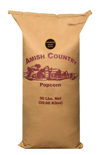 Vista 14 de Amish Country Popcorn Bolsa de 1 libra Granos de palomitas de maíz arcoíris Tradicional, sin OGM y sin gluten (Arcoíris - Bolsa de 1 libra)