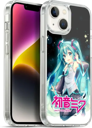 Vista 45 de Head Case Designs Licencia Oficial Hatsune Miku Gráficos Lindos Carcasa de Gel [Protección de Grado Militar] Compatible con Apple iPhone 7