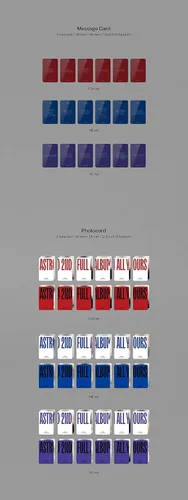 Vista 4 de Fantagio Music Astro - All Yours (Vol.2) Álbum+Póster plegado+Juego de tarjetas fotográficas adicionales (ME ver.) (KTMCD0882)