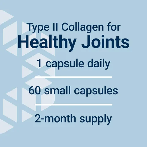 Vista 5 de Life Extension NT2 Collagen™, suplemento de salud articular para comodidad y movilidad de las articulaciones, sin gluten, sin OMG, 1 diario, 60