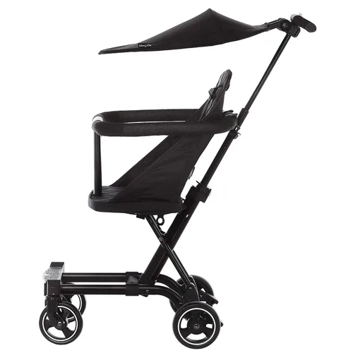 Vista 3 de Dream On Me Coast Rider Stroller Canopy, Black Negro