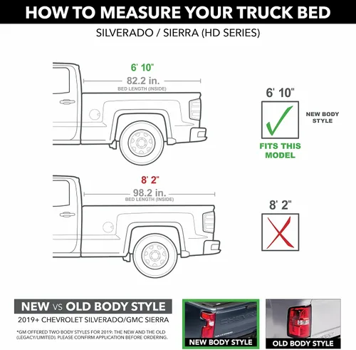 Vista 4 de RealTruck Extang Solid Fold 2.0 Toolbox Cubierta rígida plegable para caja de camioneta 84653 Se adapta a Chevy/GMC Silverado/Sierra 2020