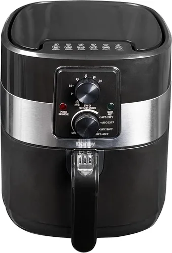 Vista 2 de Danby DBAF03224BD11 Freidora de aire de 3.2 cuartos de galón en negro con temporizador, temperatura ajustable y cesta extraíble